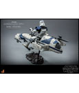 Star Wars The Clone Wars Action Figure 1/6 Commander Appo & BARC Speeder 30 cm