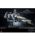 Star Wars The Clone Wars Action Figure 1/6 Heavy Weapons Clone Trooper & BARC Speeder with Sidecar 30 cm