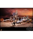 Star Wars The Clone Wars Action Figure 1/6 Heavy Weapons Clone Trooper & BARC Speeder with Sidecar 30 cm