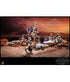 Star Wars The Clone Wars Action Figure 1/6 Heavy Weapons Clone Trooper & BARC Speeder with Sidecar 30 cm