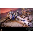 Star Wars The Clone Wars Action Figure 1/6 Heavy Weapons Clone Trooper & BARC Speeder with Sidecar 30 cm