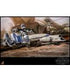 Star Wars The Clone Wars Action Figure 1/6 Heavy Weapons Clone Trooper & BARC Speeder with Sidecar 30 cm
