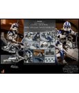 Star Wars The Clone Wars Action Figure 1/6 Heavy Weapons Clone Trooper & BARC Speeder with Sidecar 30 cm