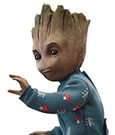 I Am Groot Action Figure Groot Deluxe Version 26 cm