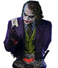 The Dark Knight Life-Size Bust Joker 82 cm