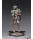 Star Wars The Mandalorian Art Scale Statue 1/10 Mandalorian & Grogu 22 cm
