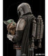 Star Wars The Mandalorian Art Scale Statue 1/10 Mandalorian & Grogu 22 cm