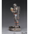 Star Wars The Mandalorian Art Scale Statue 1/10 Mandalorian & Grogu 22 cm