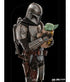 Star Wars The Mandalorian Art Scale Statue 1/10 Mandalorian & Grogu 22 cm