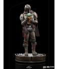 Star Wars The Mandalorian Art Scale Statue 1/10 Mandalorian & Grogu 22 cm