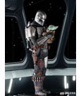 Star Wars The Mandalorian Art Scale Statue 1/10 Mandalorian & Grogu 22 cm