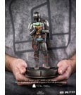 Star Wars The Mandalorian Art Scale Statue 1/10 Mandalorian & Grogu 22 cm