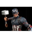 The Infinity Saga BDS Art Scale Statue 1/10 Captain America Ultimate 21 cm