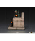 Star Wars The Mandalorian Deluxe Art Scale Statue 1/10 Boba Fett on Throne 18 cm
