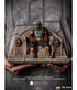 Star Wars The Mandalorian Deluxe Art Scale Statue 1/10 Boba Fett on Throne 18 cm