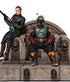 Star Wars The Mandalorian Deluxe Art Scale Statue 1/10 Boba Fett & Fennec on Throne 23 cm