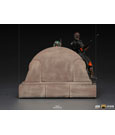 Star Wars The Mandalorian Deluxe Art Scale Statue 1/10 Boba Fett & Fennec on Throne 23 cm