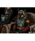 Star Wars The Mandalorian Deluxe Art Scale Statue 1/10 Boba Fett & Fennec on Throne 23 cm