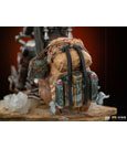 Star Wars The Mandalorian Deluxe Art Scale Statue 1/10 Mandalorian on Speederbike 18 cm