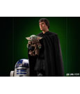 Star Wars The Mandalorian Legacy Replica Statue 1/4 Luke Skywalker, R2-D2 & Grogu 54 cm