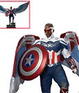 The Falcon and the Winter Soldier Legacy Replica Statue 1/4 Captain America Sam Wilson (Complete)