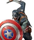 What If...? Art Scale Statue 1/10 Captain America Zombie 22 cm