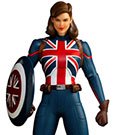 What If...? Art Scale Statue 1/10 Captain Carter 24 cm