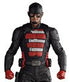The Falcon and The Winter Soldier Art Scale Statue 1/10 John Walker (U.S. Agent) 22 cm