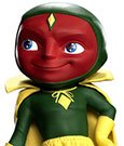 WandaVision Mini Co. PVC Figure Vision Halloween Version 19 cm