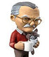 Stan Lee Mini Co. PVC Figure Stan Lee with Grumpy Cat 14 cm