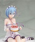 Re:ZERO -Starting Life in Another World- PVC Statue 1/7 Rem Birthday Cake Ver. 13 cm