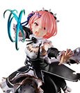 Re:ZERO -Starting Life in Another World- PVC Statue 1/7 Ram Battle with Roswaal Ver. 24 cm