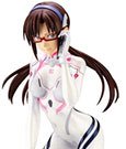 Evangelion 4 PVC Statue 1/6 Mari Makinami Illustrious White Plugsuit Ver. 24 cm