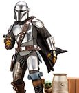 Star Wars The Mandalorian ARTFX Statue 1/7 Mandalorian & The Child 26 cm