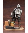 Star Wars The Mandalorian ARTFX Statue 1/7 Mandalorian & The Child 26 cm
