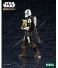 Star Wars The Mandalorian ARTFX Statue 1/10 Mandalorian & Grogu with Beskar Staff 18 cm
