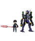 Evangelion Desktop Army Figures Shinji Ikari, Kaworu Nagisa & Evangelion 13 8 - 15 cm