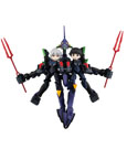 Evangelion Desktop Army Figures Shinji Ikari, Kaworu Nagisa & Evangelion 13 8 - 15 cm