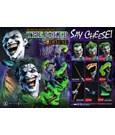 DC Comics Statue 1/3 The Joker Say Cheese Deluxe Bonus Version 99 cm