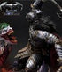 Dark Nights: Metal Statue Batman Versus Joker Dragon Deluxe Ver. 87 cm