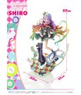 No Game No Life Prisma Wing PVC Statue 1/7 Shiro 27 cm