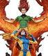 Marvel Maquette Phoenix and Jean Grey 66 cm
