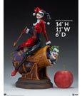 DC Comics Diorama Harley Quinn and The Joker 35 cm