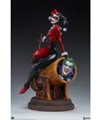 DC Comics Diorama Harley Quinn and The Joker 35 cm