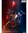 Star Wars: The Clone Wars Diorama Ahsoka Tano vs Darth Maul 51 cm