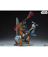 Star Wars: The Clone Wars Diorama Ahsoka Tano vs Darth Maul 51 cm