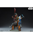 Star Wars: The Clone Wars Diorama Ahsoka Tano vs Darth Maul 51 cm