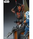 Star Wars: The Clone Wars Diorama Ahsoka Tano vs Darth Maul 51 cm