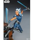 Star Wars: The Clone Wars Diorama Ahsoka Tano vs Darth Maul 51 cm