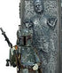 Star Wars Premium Format Statue Boba Fett and Han Solo in Carbonite 70 cm